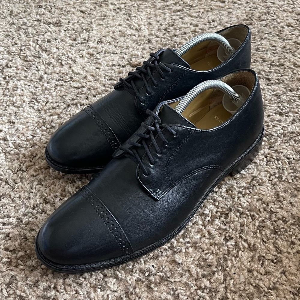 Brooks Brothers 5229 Leather Cap Toe Oxfords Men’s Size 9.5D